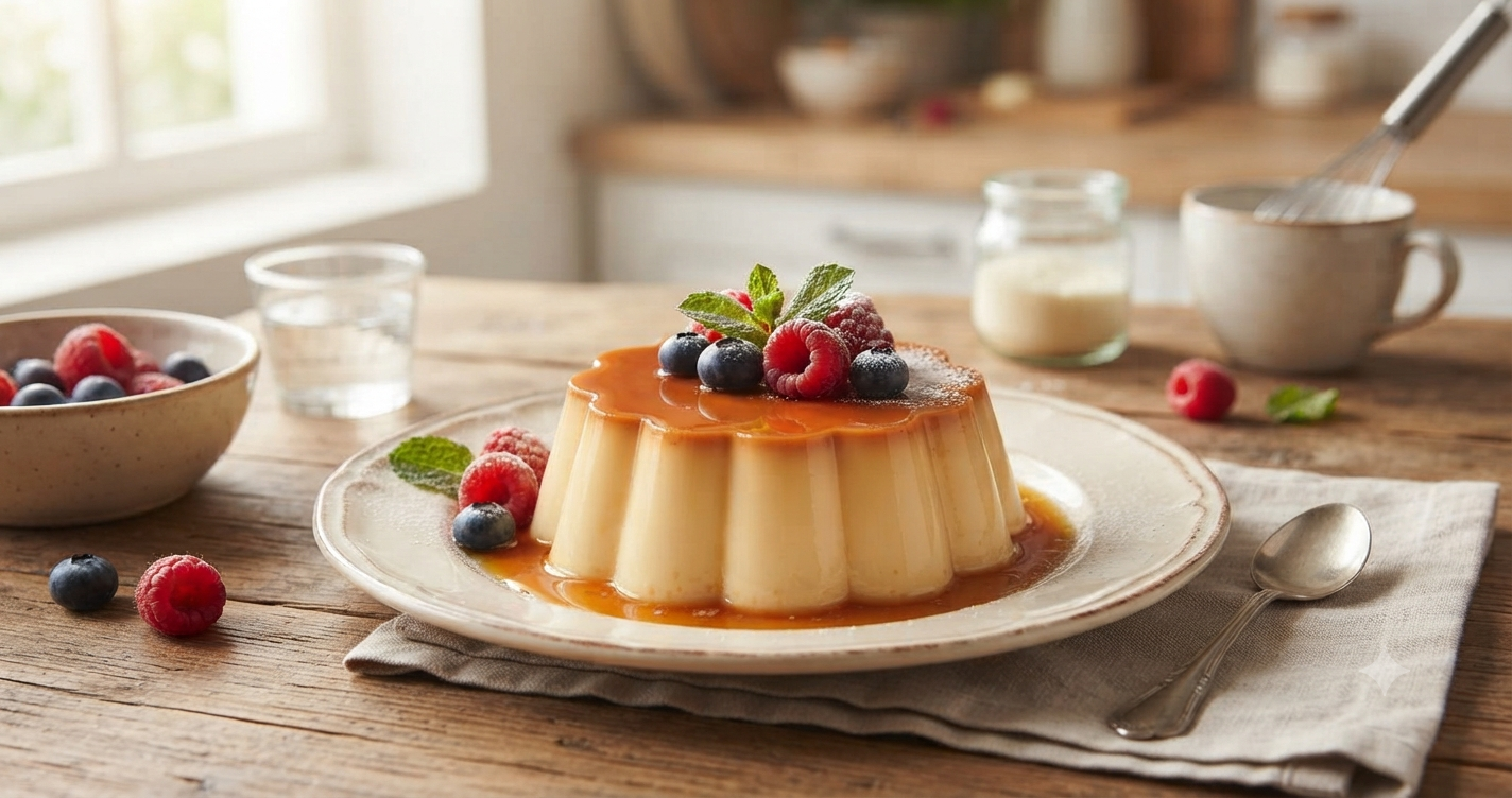 Pudim Sem Ovo em Minutos: Simples, Rápido e Vai Arrasar na Sua Dieta!