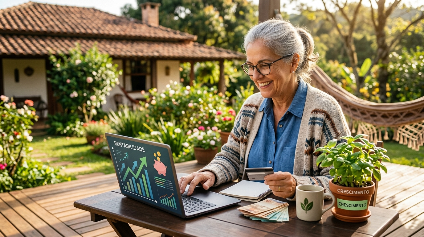 NUNCA É TARDE PARA LUCRAR! Como Fazer Renda Extra Acima dos 62 Anos e Conquistar Sua Liberdade Financeira!