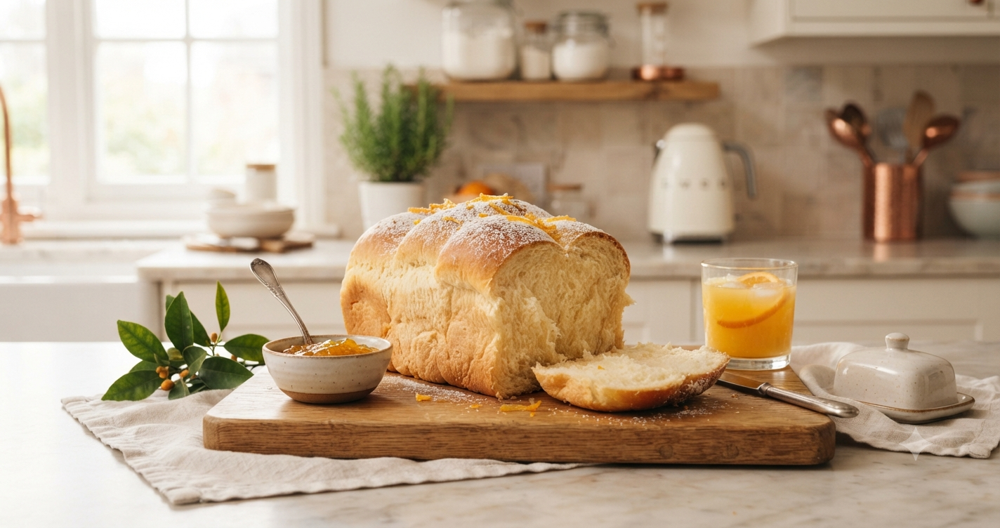 PÃO DE LARANJA ALGODÃO: fofinho, docinho e perfeito para as férias!