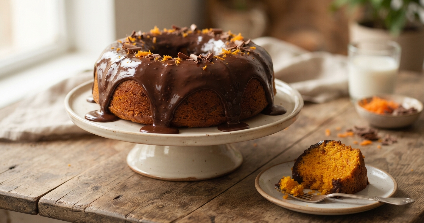 BOLO DE CENOURA SEM GLÚTEN! FOFINHO, FÁCIL E COM COBERTURA DE CHOCOLATE