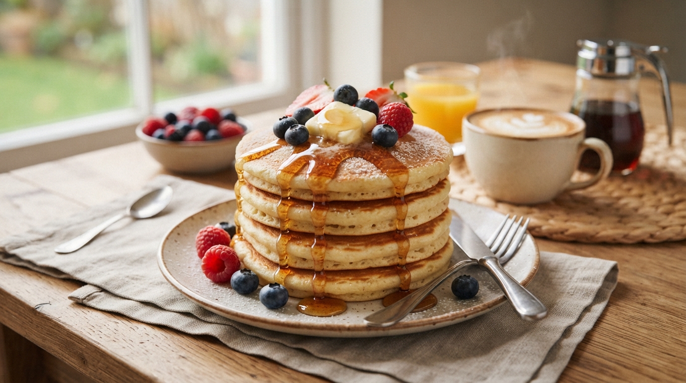 Panqueca Americana Sem Glúten e Sem Lactose: Fofinha e Fácil de Fazer
