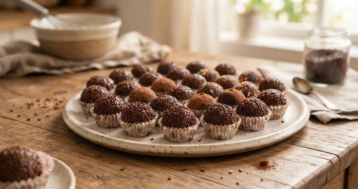 Brigadeiro Sem Leite Condensado: Receita Econômica, Cremosa e Fácil de Fazer