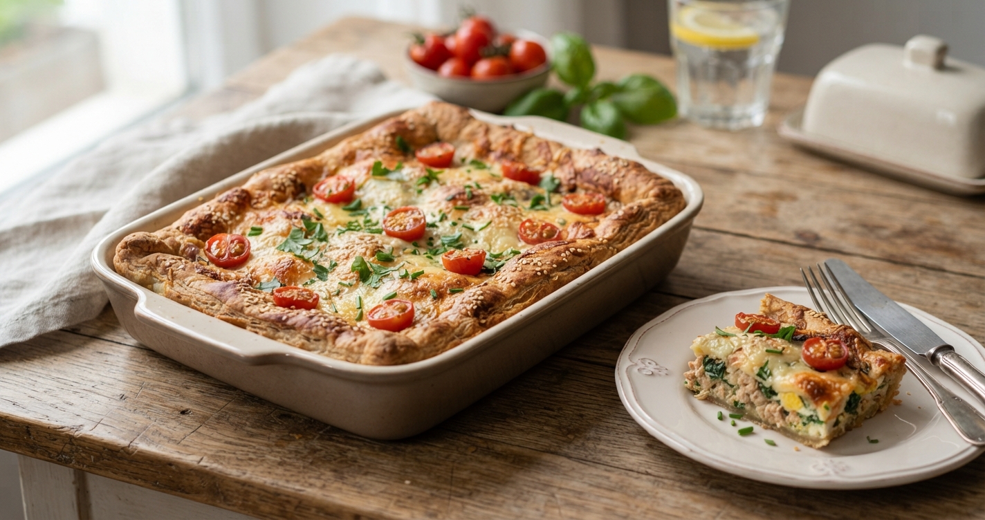 Torta de Atum Low Carb: Receita Leve, Cremosa e Fácil de Fazer