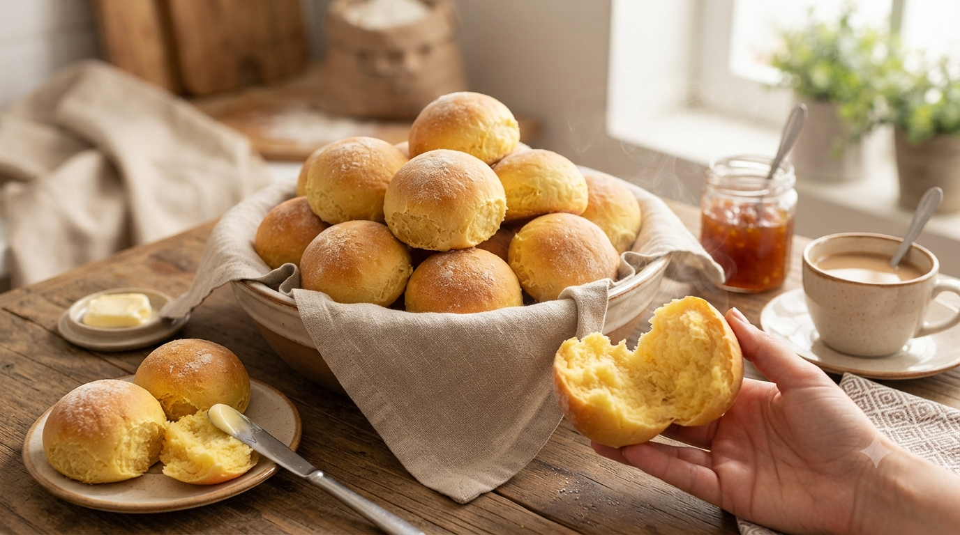 PÃOZINHO FIT DE BATATA DOCE! Feito Sem Glúten e Vai Arrasar na Sua Dieta!