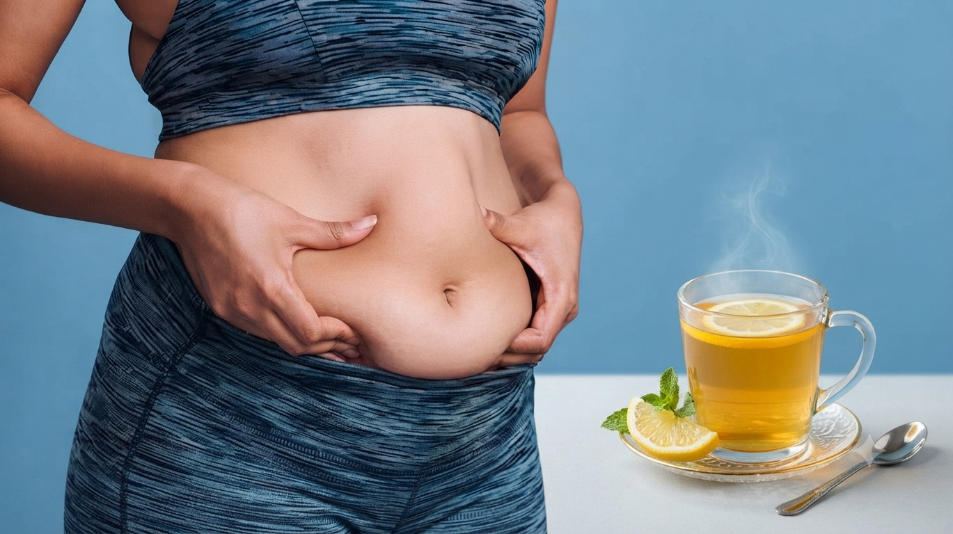 CHÁ DESINCHA BARRIGA! Feito com Limão e Gengibre, Seca Rapidamente e Vai Arrasar na Sua Dieta!
