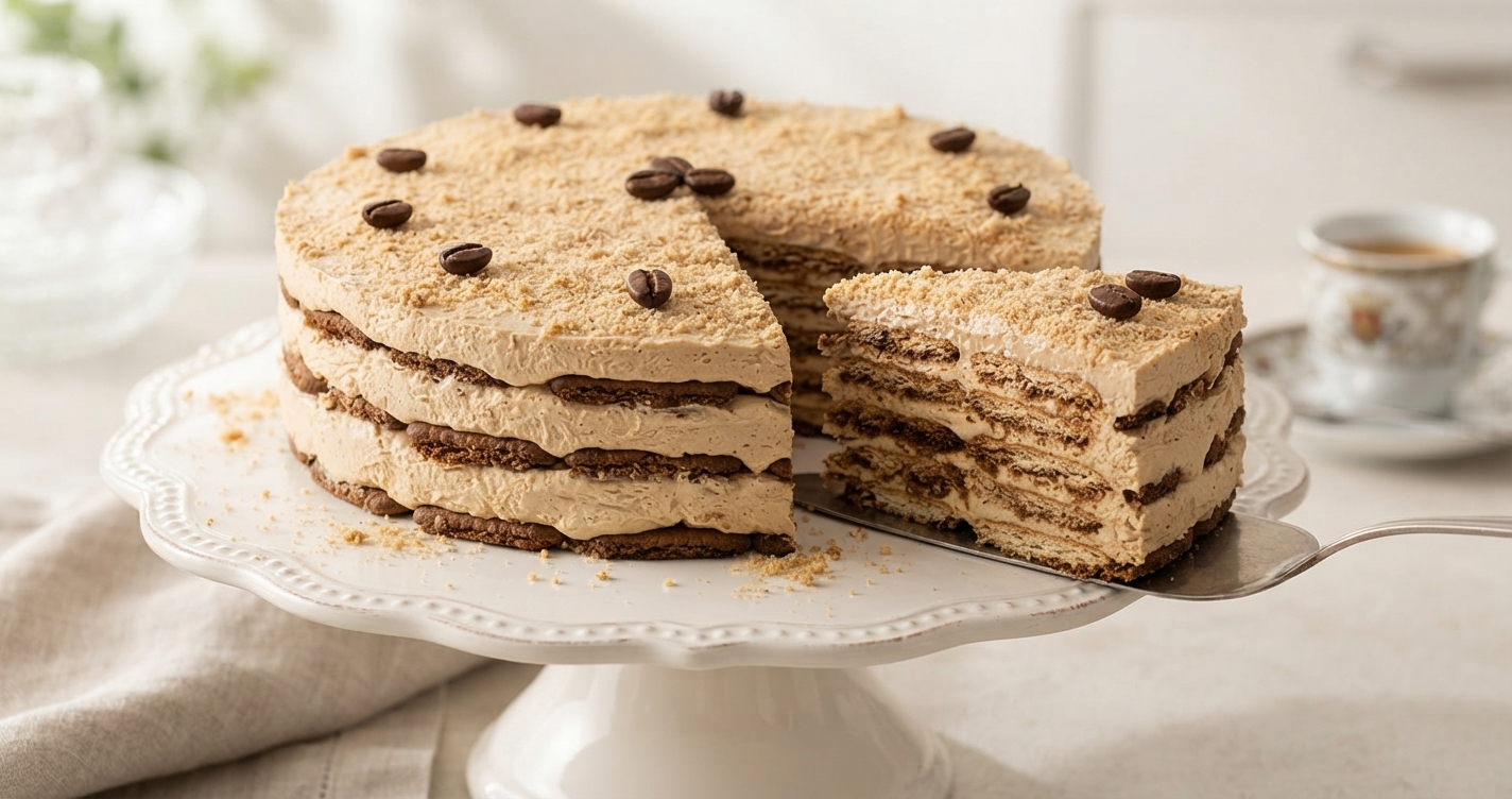 Bolo de Bolacha: Cremoso, Fácil e Irresistível