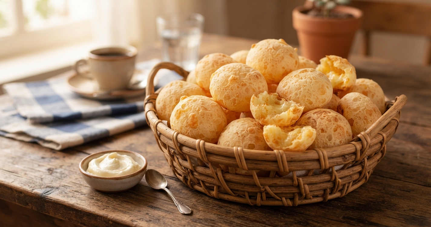 Pão de Queijo de Flocão de Milho: Receita Fácil e Saborosa