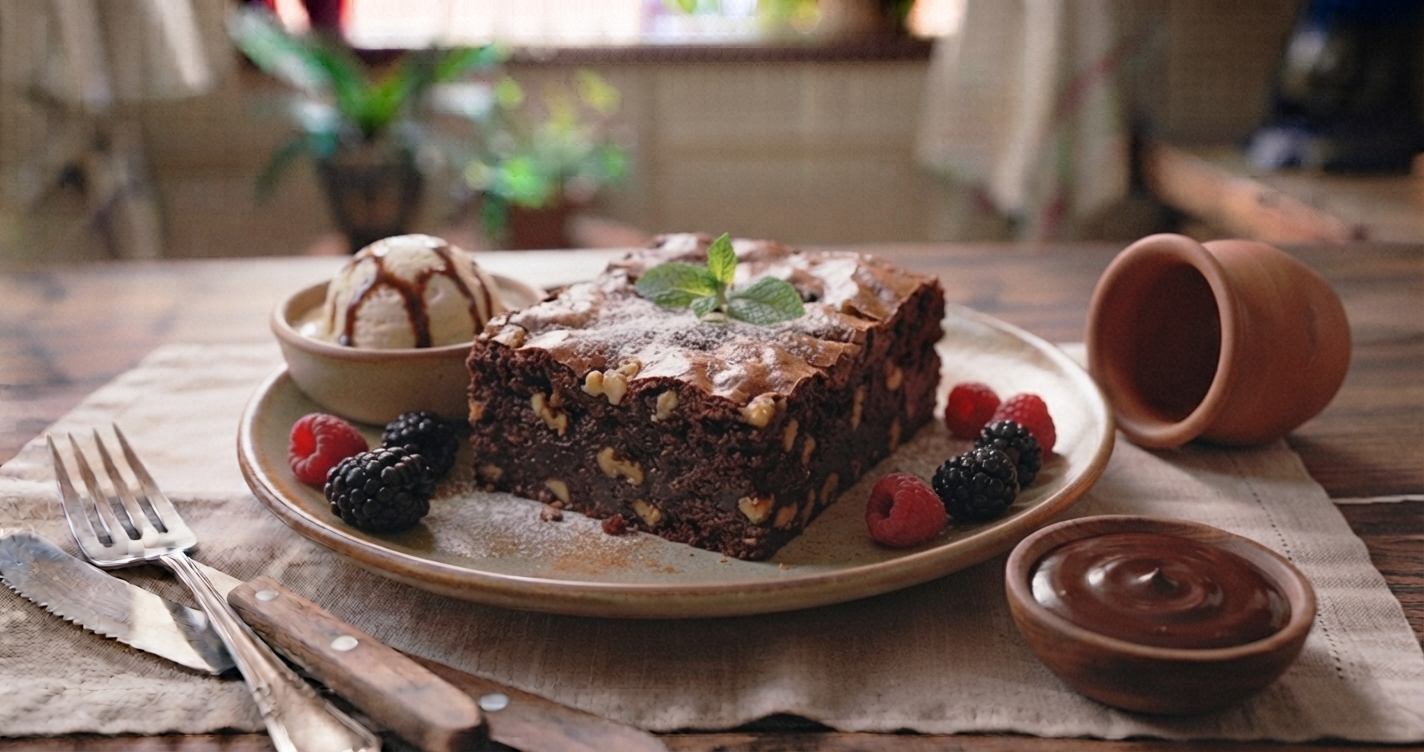 Brownie Integral de Maçã com Aveia: Receita Fácil e Saudável