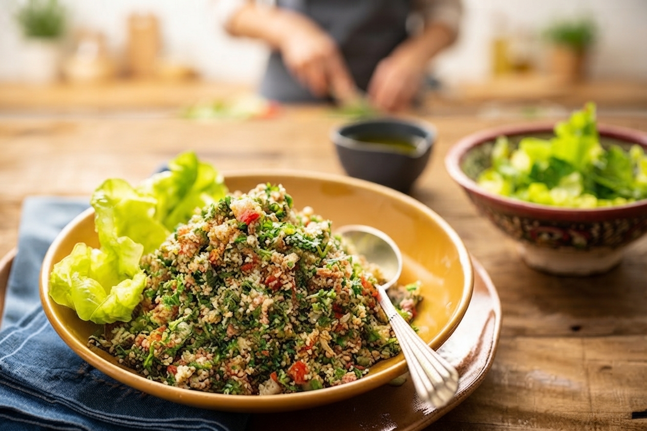 Tabule Fácil e Refrescante: Receita Leve para o Almoço ou Jantar