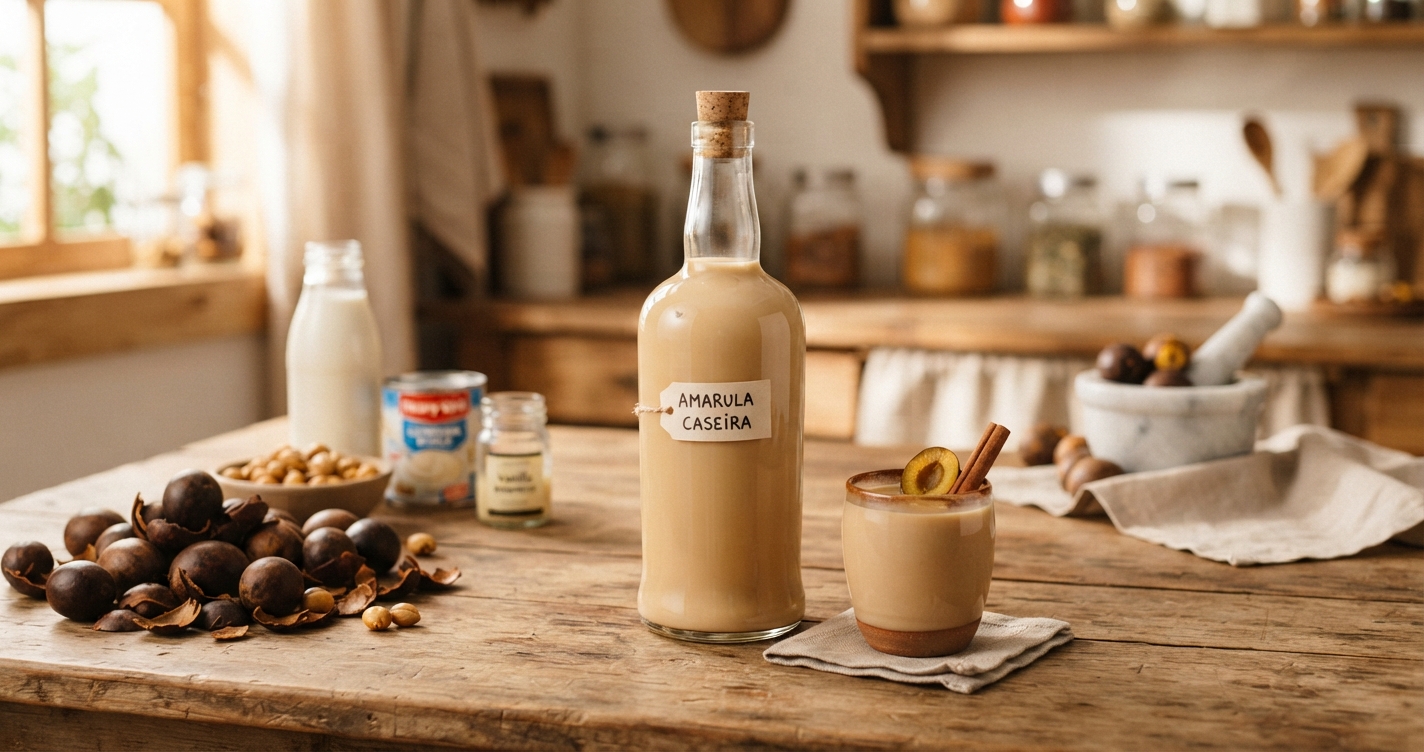Amarula Caseira Cremosa: Receita Fácil para Fazer em Casa