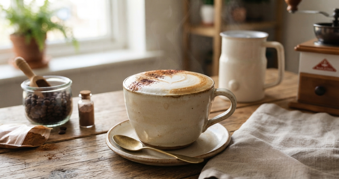 Cappuccino Caseiro Fit: Receita Fácil, Cremosa e Sem Açúcar na Mistura