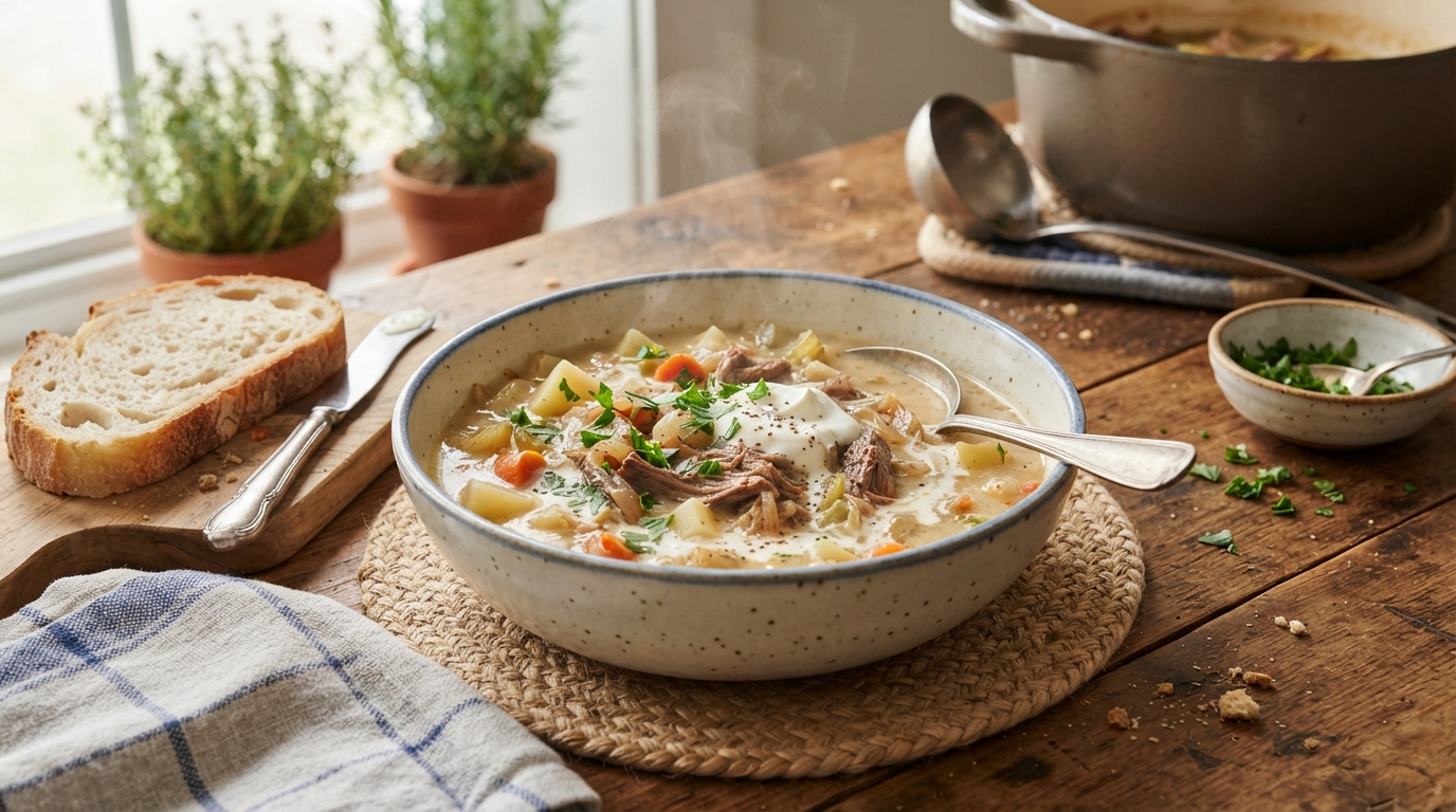 Sopa Cremosa de Fraldinha: Receita Fácil e Cremosa para os Dias Frios